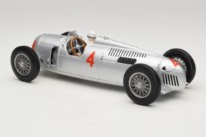 Auto Union Typ C #4 A. Varzi 2nd Place Monaco GP 1936 Minichamps 1:18 155361004 メタル - 画像 5/6