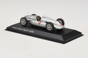 Auto Union Typ D #4 シルバー Minichamps 1:43 5030900703 メタル - 画像 3/4