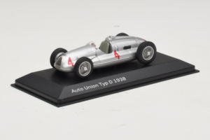 Auto Union Typ D #4 シルバー Minichamps 1:43 5030900703-R1 メタル - 画像 2/4
