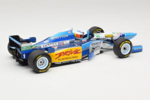 Benetton B195 Renault #1 M. Schumacher Benetton Formula French Grand Prix Winner 1995 Minichamps 1:18 100950001 メタル - 画像 2/7