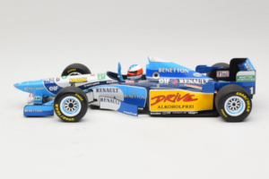 Benetton B195 Renault #1 M. Schumacher Benetton Formula French Grand Prix Winner 1995 Minichamps 1:18 100950001 メタル - 画像 3/7