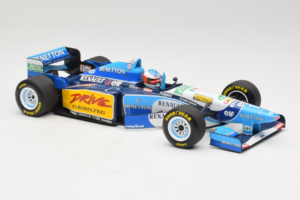 Benetton B195 Renault #1 M. Schumacher Benetton Formula French Grand Prix Winner 1995 Minichamps 1:18 100950001 メタル - 画像 4/7
