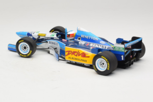 Benetton B195 Renault #1 M. Schumacher Benetton Formula French Grand Prix Winner 1995 Minichamps 1:18 100950001 メタル - 画像 5/7