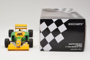 Benetton Ford B193B #5 R. Patrese 3rd Place British GP 1993 Minichamps 1:18 110930906 メタル - 画像 6/6
