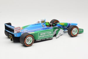 Benetton Ford B194 #5 M. Schumacher Demonstration Run Belgian GP 2017 Minichamps 1:18 510941705 メタル - 画像 2/6