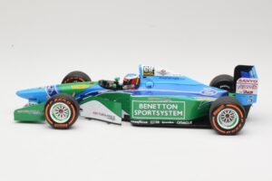 Benetton Ford B194 #5 M. Schumacher Demonstration Run Belgian GP 2017 Minichamps 1:18 510941705 メタル - 画像 3/6