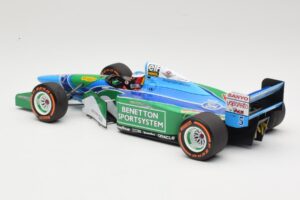 Benetton Ford B194 #5 M. Schumacher Demonstration Run Belgian GP 2017 Minichamps 1:18 510941705 メタル - 画像 5/6
