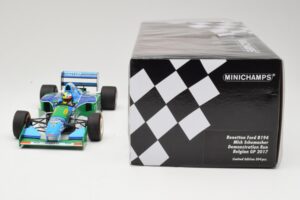 Benetton Ford B194 #5 M. Schumacher Demonstration Run Belgian GP 2017 Minichamps 1:18 510941705 メタル - 画像 6/6