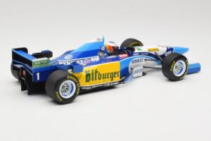 Benetton Renault B195 #1 M. Schumacher Winner Belgian GP 1995 Minichamps 1:18 510952901 メタル - 画像 2/6