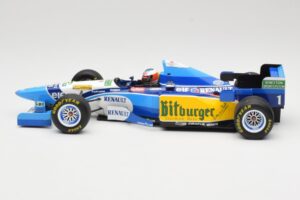 Benetton Renault B195 #1 M. Schumacher Winner Belgian GP 1995 Minichamps 1:18 510952901 メタル - 画像 3/6