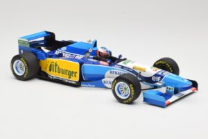 Benetton Renault B195 #1 M. Schumacher Winner Belgian GP 1995 Minichamps 1:18 510952901 メタル - 画像 4/6