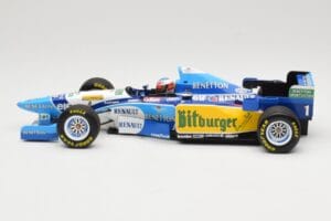 Benetton Renault B195 #1 M. Schumacher Winner German GP 1995 Minichamps 1:18 510952701 メタル - 画像 3/6