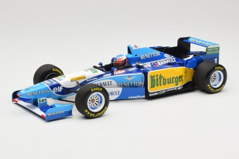 Benetton Renault B195 #1 M. Schumacher Winner German GP 1995 Minichamps 1:18 510952701 メタル