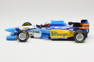 Benetton Renault B195 #1 M. Schumacher Winner Monaco GP 1995 Minichamps 1:18 510952301 メタル - 画像 3/6