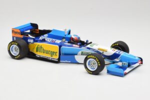Benetton Renault B195 #1 M. Schumacher Winner Monaco GP 1995 Minichamps 1:18 510952301 メタル - 画像 4/6