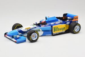 Benetton Renault B195 #1 M. Schumacher Winner Monaco GP 1995 Minichamps 1:18 510952301 メタル