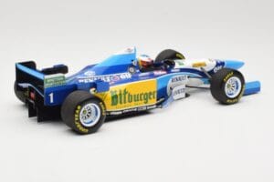 Benetton Renault B195 #1 M. Schumacher Winner Pacific GP F1 World Champion 1995 Minichamps 1:18 510953301 メタル - 画像 2/6