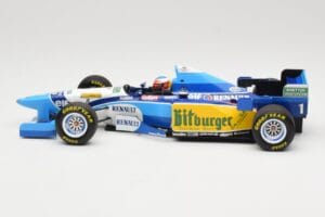 Benetton Renault B195 #1 M. Schumacher Winner Pacific GP F1 World Champion 1995 Minichamps 1:18 510953301 メタル - 画像 3/6