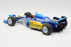 Benetton Renault B195 #1 M. Schumacher Winner Pacific GP F1 World Champion 1995 Minichamps 1:18 510953301 メタル - 画像 5/6