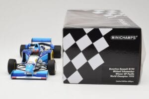Benetton Renault B195 #1 M. Schumacher Winner Pacific GP F1 World Champion 1995 Minichamps 1:18 510953301 メタル - 画像 6/6