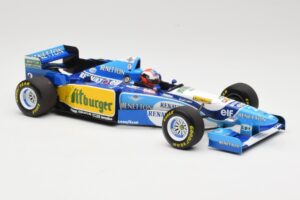Benetton Renault B195 #2 J. Herbert Winner British GP 1995 Minichamps 1:18 110950802 メタル - 画像 4/6