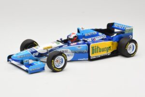 Benetton Renault B195 #2 J. Herbert Winner British GP 1995 Minichamps 1:18 110950802 メタル