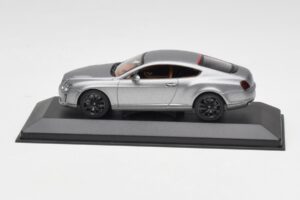 Bentley Continental GT グレー ブラックホイール付き Minichamps 1:43 BENTLEY001 メタル