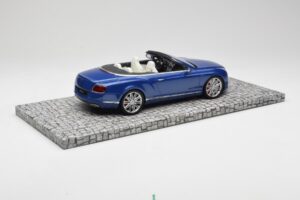 Bentley Continental GT Speed カブリオレ ブルー Minichamps 1:18 107139331 メタル - 画像 2/6
