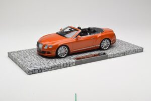 Bentley Continental GT Speed カブリオレ Orange Metallic Minichamps 1:18 107139430 メタル