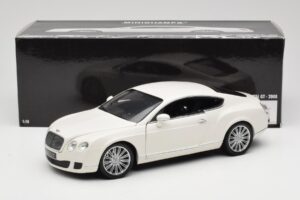 Bentley Continental GT ホワイト Minichamps 1:18 100139621 メタル - 画像 8/8