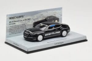 Bentley Continental GT World Record Car on Ice ブラック Minichamps 1:43 436139026-O メタル - 画像 2/4