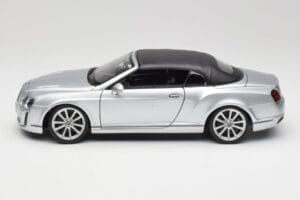 Bentley Continental Supersports カブリオレ 1st Gen シルバー Bburago 1:18 18-11037S メタル - 画像 4/8