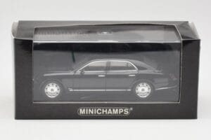Bentley Mulsanne ブラック Minichamps 1:43 436139900 メタル - 画像 4/4