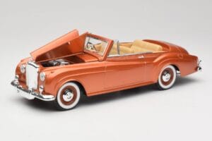 Bentley Type S2 Mulliner カブリオレ Tudor オレンジメタリック Solido 1:18 8007 メタル - 画像 2/8