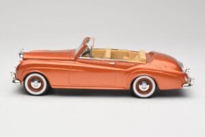Bentley Type S2 Mulliner カブリオレ Tudor オレンジメタリック Solido 1:18 8007 メタル - 画像 4/8