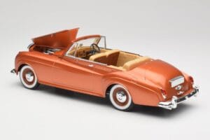 Bentley Type S2 Mulliner カブリオレ Tudor オレンジメタリック Solido 1:18 8007 メタル - 画像 5/8