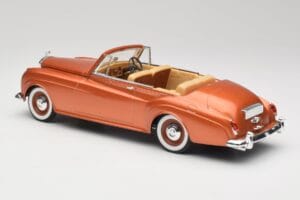 Bentley Type S2 Mulliner カブリオレ Tudor オレンジメタリック Solido 1:18 8007 メタル - 画像 7/8