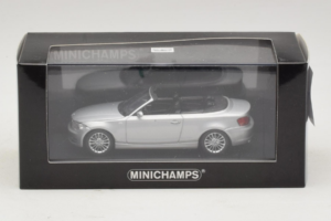 BMW 1-Series E88 カブリオレ Titan Silver Minichamps 1:43 80420427037-R1 メタル - 画像 5/5