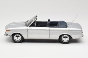 BMW 1600 カブリオレ シルバー Minichamps 1:18 80430145819 メタル - 画像 4/8