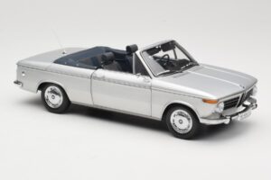 BMW 1600 カブリオレ シルバー Minichamps 1:18 80430145819 メタル - 画像 6/8