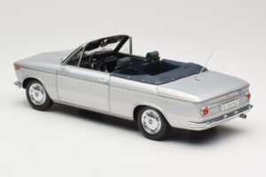 BMW 1600 カブリオレ シルバー Minichamps 1:18 80430145819 メタル - 画像 7/8
