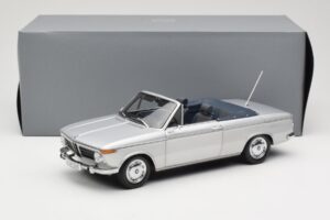 BMW 1600 カブリオレ シルバー Minichamps 1:18 80430145819 メタル - 画像 8/8