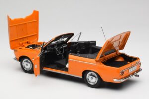 BMW 1600 カブリオレ オレンジ Minichamps 1:18 100021030-O メタル - 画像 5/8