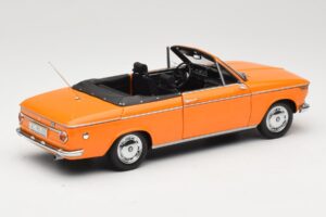 BMW 1600 E10 カブリオレ オレンジ Minichamps 1:18 100021030 メタル - 画像 3/8