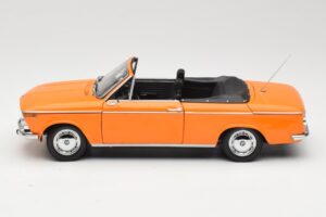 BMW 1600 E10 カブリオレ オレンジ Minichamps 1:18 100021030 メタル - 画像 4/8
