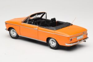 BMW 1600 E10 カブリオレ オレンジ Minichamps 1:18 100021030 メタル - 画像 7/8