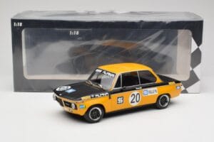 BMW 1600 E10 #20 Alpina H. Marko Class Winner Austria Trophy Salzburg ETCC 1970 Minichamps 1:18 155702620 メタル - 画像 6/6