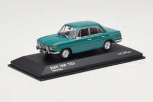 BMW 1800 TI/SA ダークグリーン Minichamps 1:43 403025103 メタル - 画像 2/4