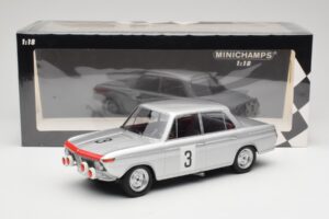 BMW 1800 TiSA #3 D. Glemser / J. Ickx 24 Hours of Spa 1965 Minichamps 1:18 155652903 メタル - 画像 6/6