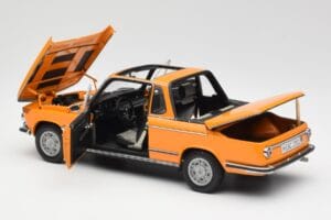 BMW 2002 E10 カブリオレ Colorado オレンジ AUTOart 1:18 80430300713 メタル - 画像 5/8